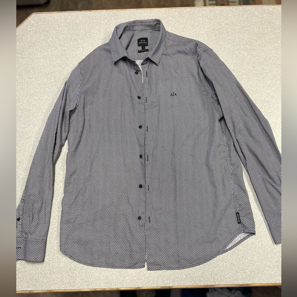 Armani exchange men’s button down shirt